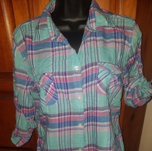 American Eagle plaid shirt